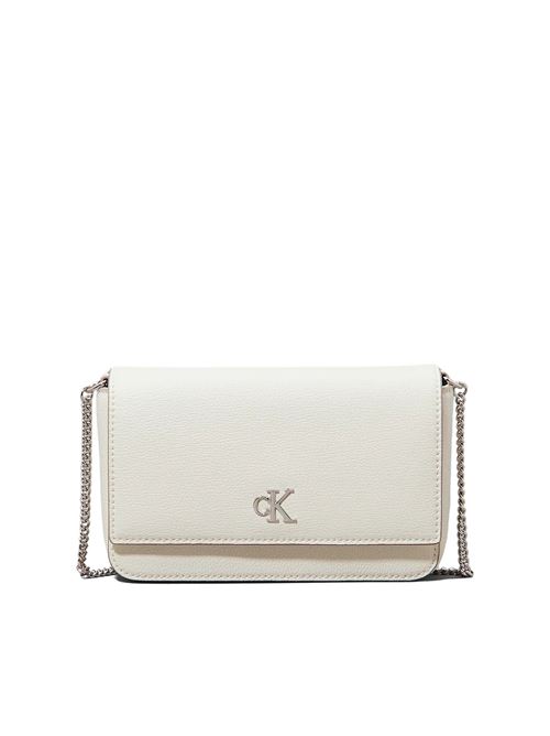 Borsa-portafoglio tracolla latte Calvin Klein Jeans | LV04K1027GCJH